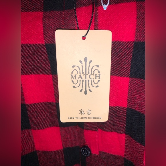 Women’s Plaid Shirt MATCHSTICK Brand 100% Cotton NWT - Picture 2 of 10